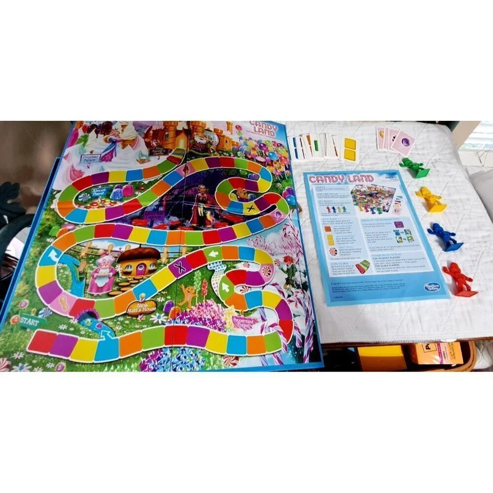 Hasbro 2014 Candy Land Game Classic Game of Sweet Adventure 2-4 Players Ages 3+